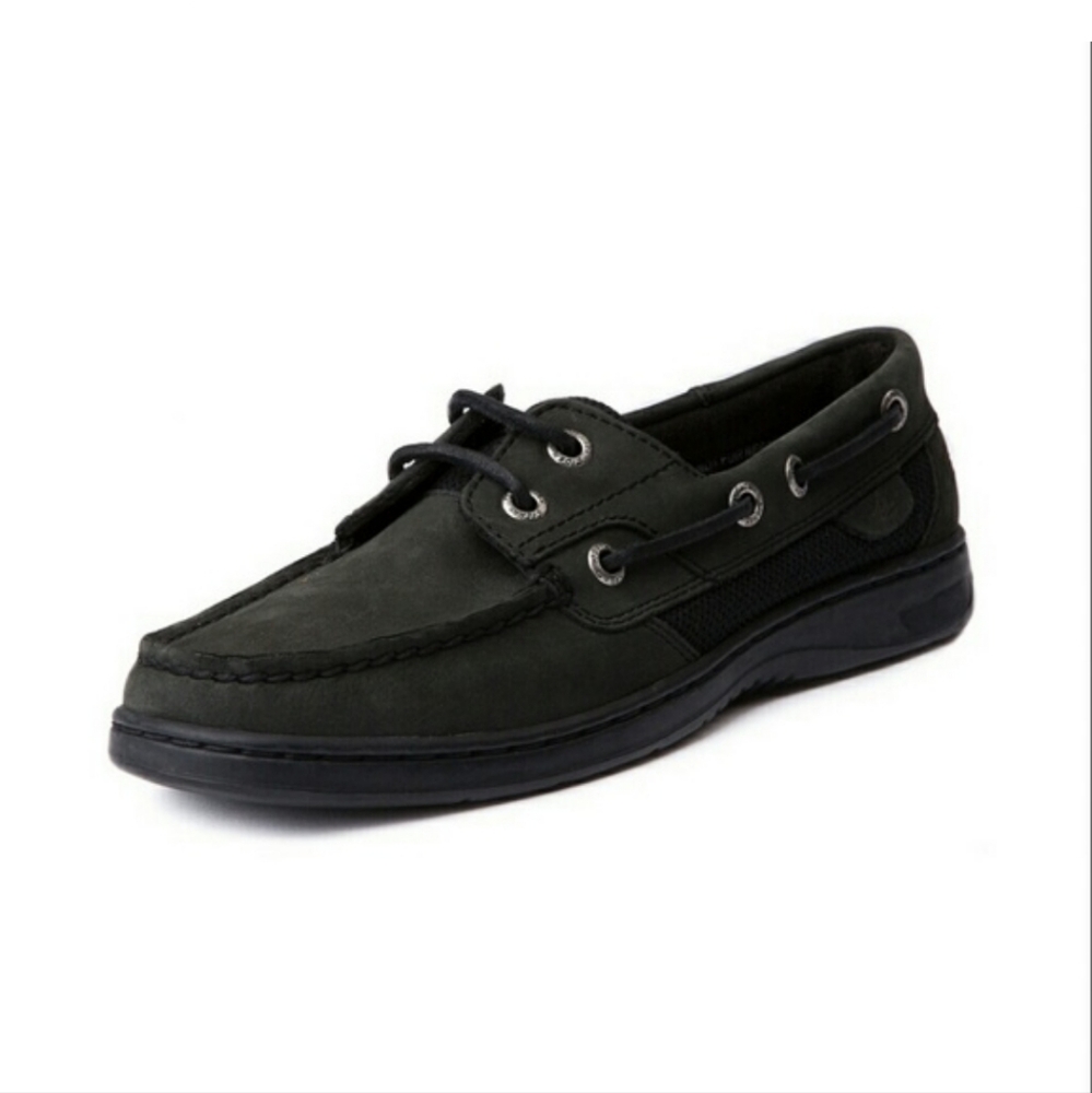 Like New All Black Sperry Top Siders